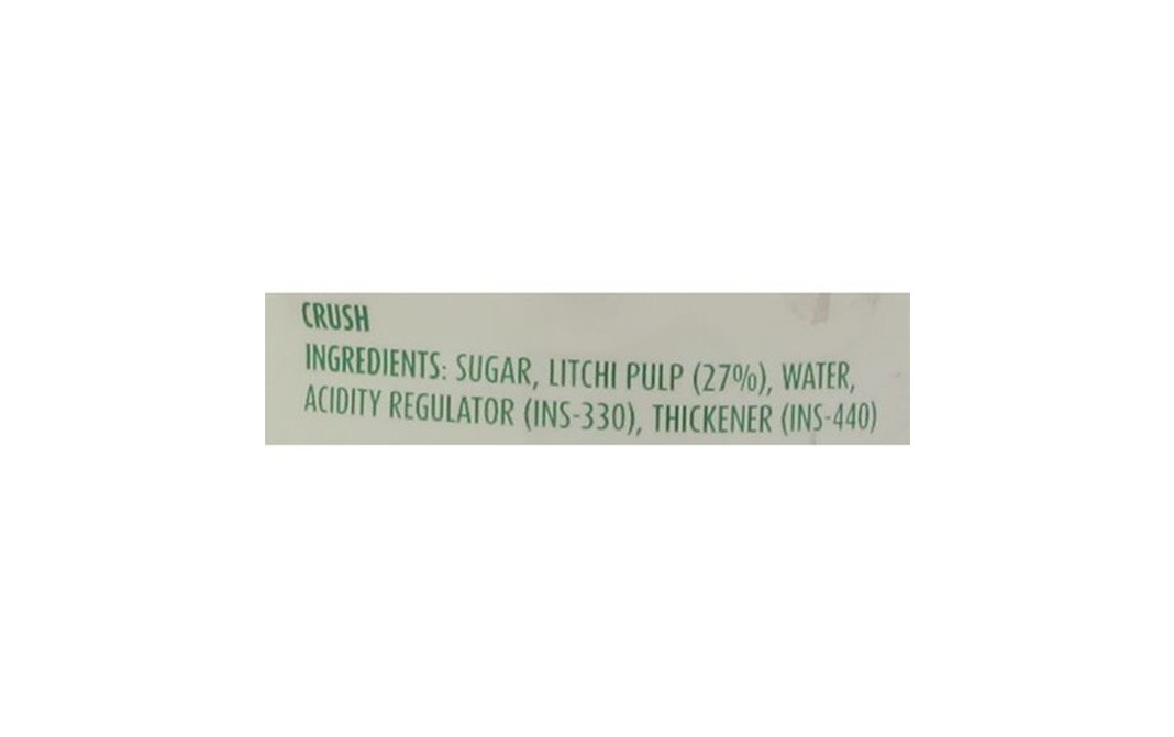 Mapro Litchi Crush    Plastic Bottle  1 litre